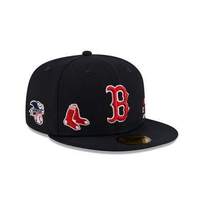 Sapca New Era Boston Red Sox MLB Multi 59FIFTY Fitted - Albastri